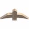 Ekena Millwork Bellingham Smooth Timber Gable Bracket, Douglas Fir, 36"W x 15"H x 3 1/2"D x 5 1/2"F, 10/12 Pitch GBW036X15X0406BEL00SDF - alternate 2